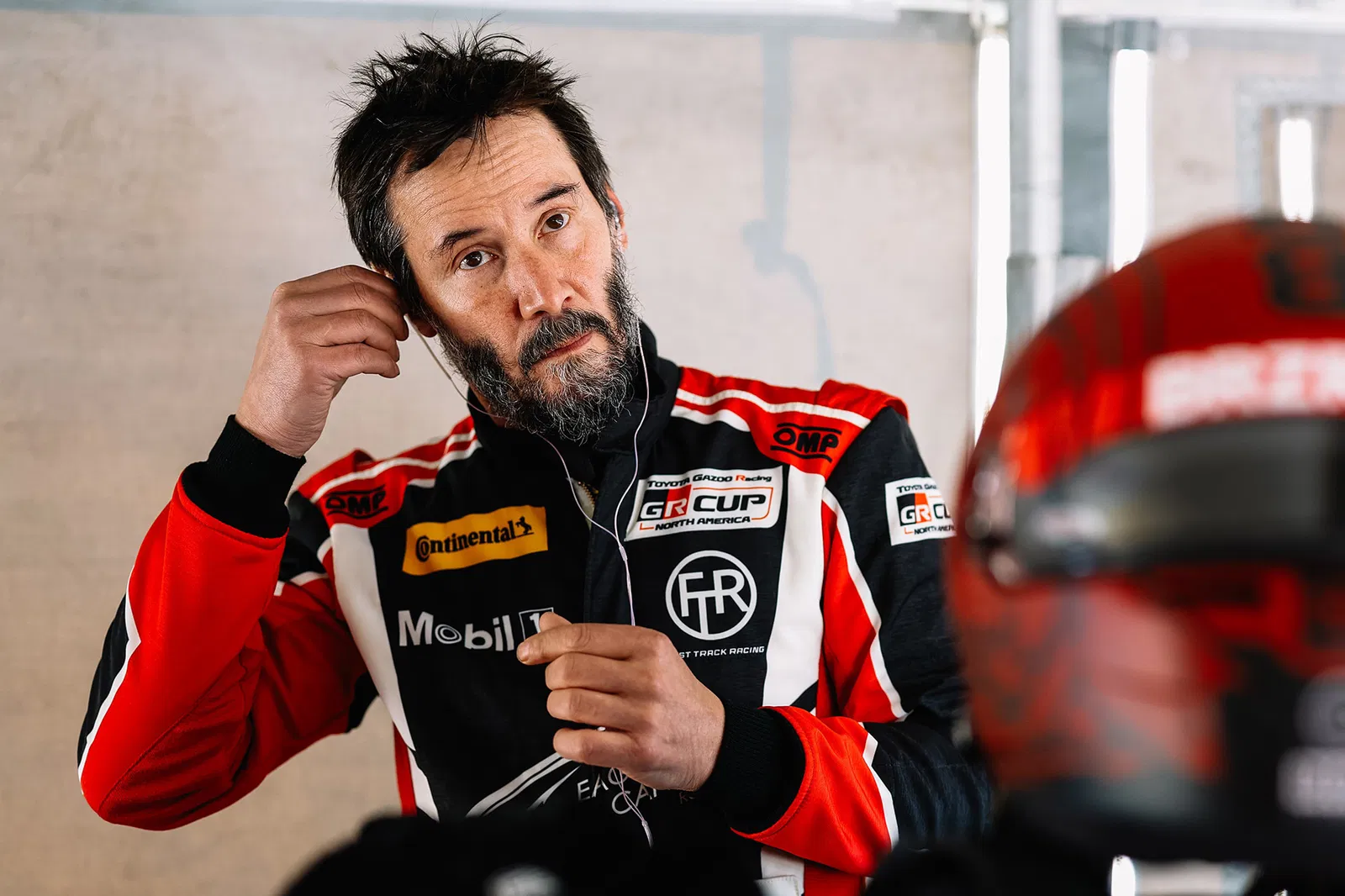 Keanu Reeves racing debut